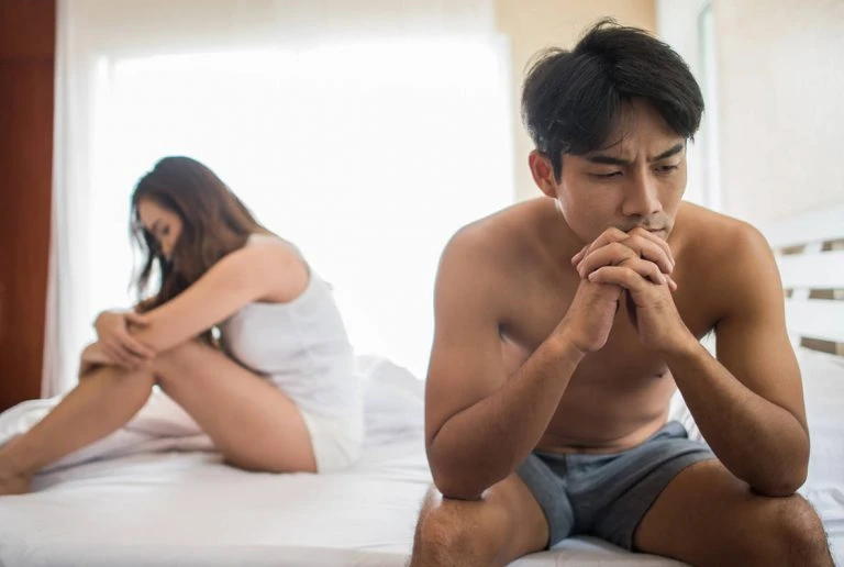 哪些因素誘發陽痿?陽痿多久能治好? 1 陽痿原因與治療時間示意圖